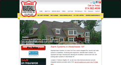 Desktop Screenshot of marshallalarm.com